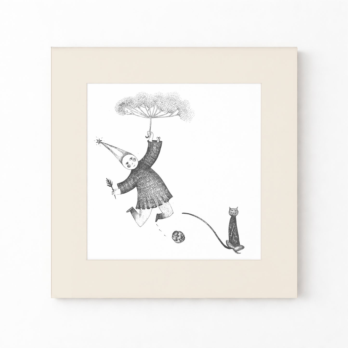 Childhood Art Print, Tale ink Series