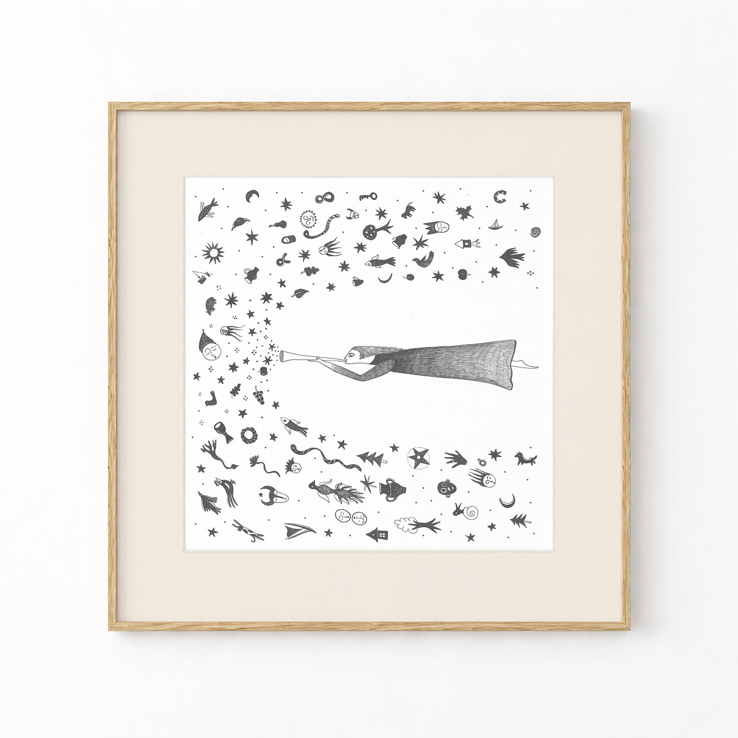 Story Art Print, Tale ink Series