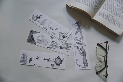 Book Sign, illustrated by hand