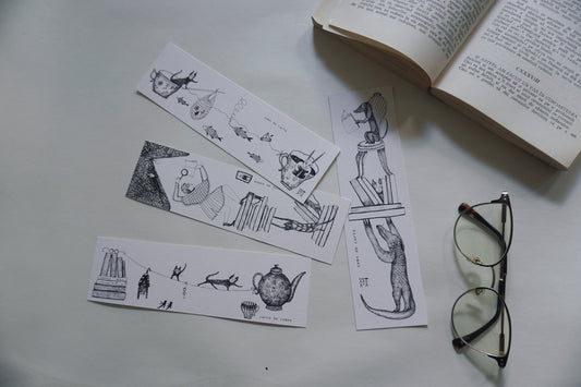 Book Sign, illustrated by hand