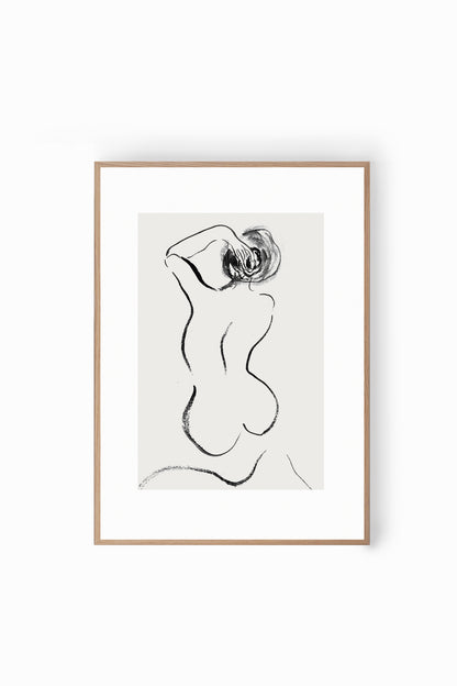 Fine Art Print Silhuette Series, Seven