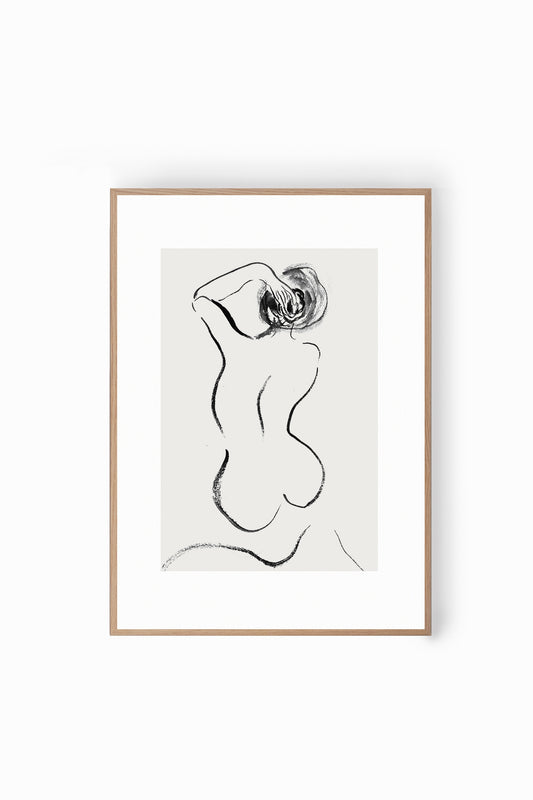 Fine Art Print Silhuette Series, Seven