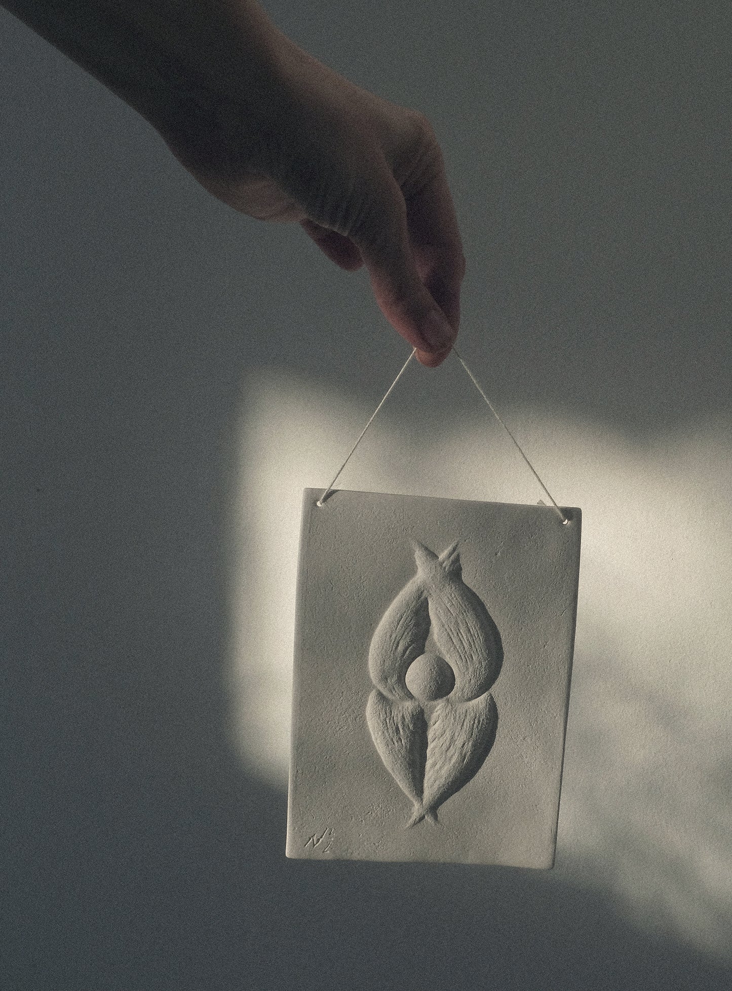 Ceramic Basorelief, Seraphim Collection