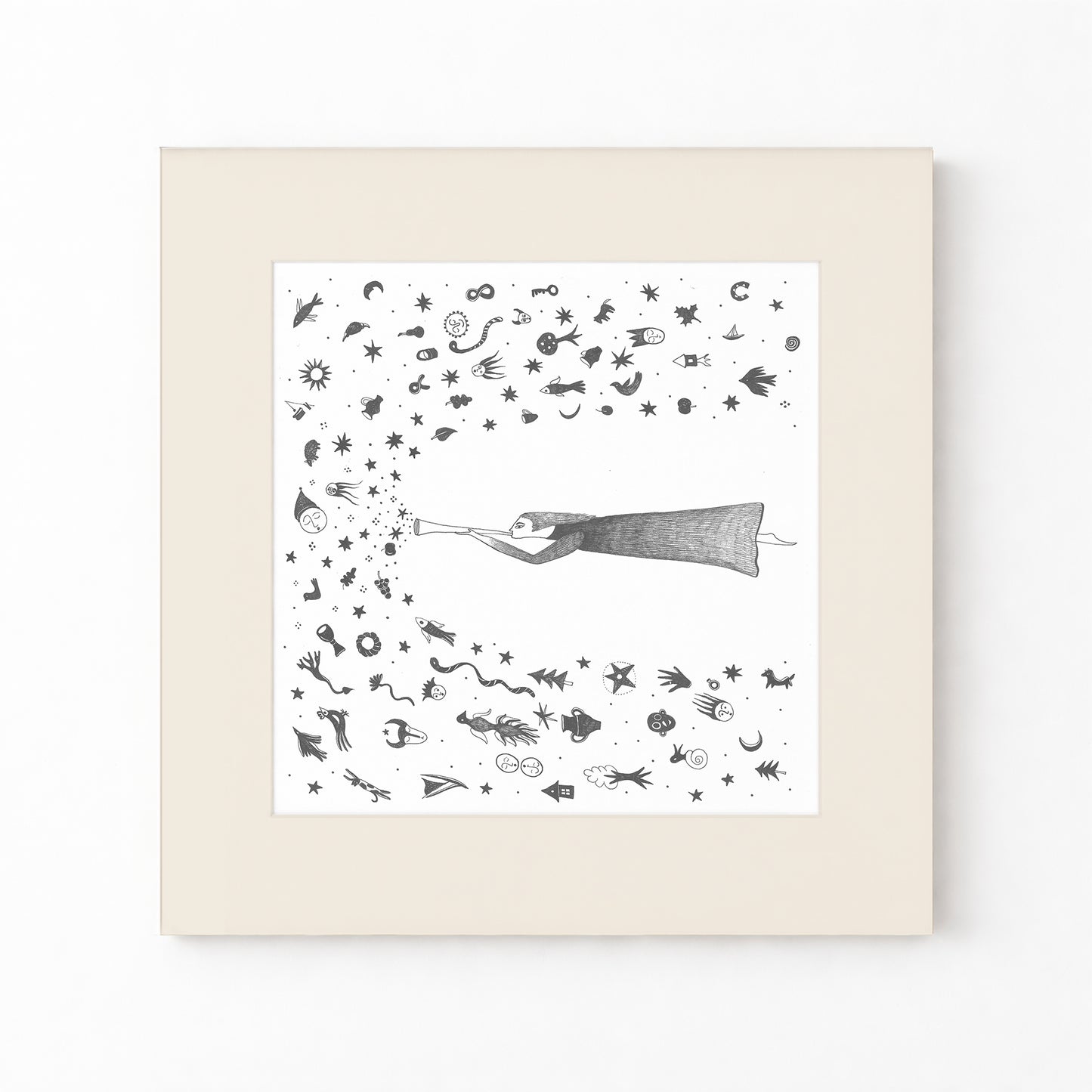 Story Art Print, Tale ink Series