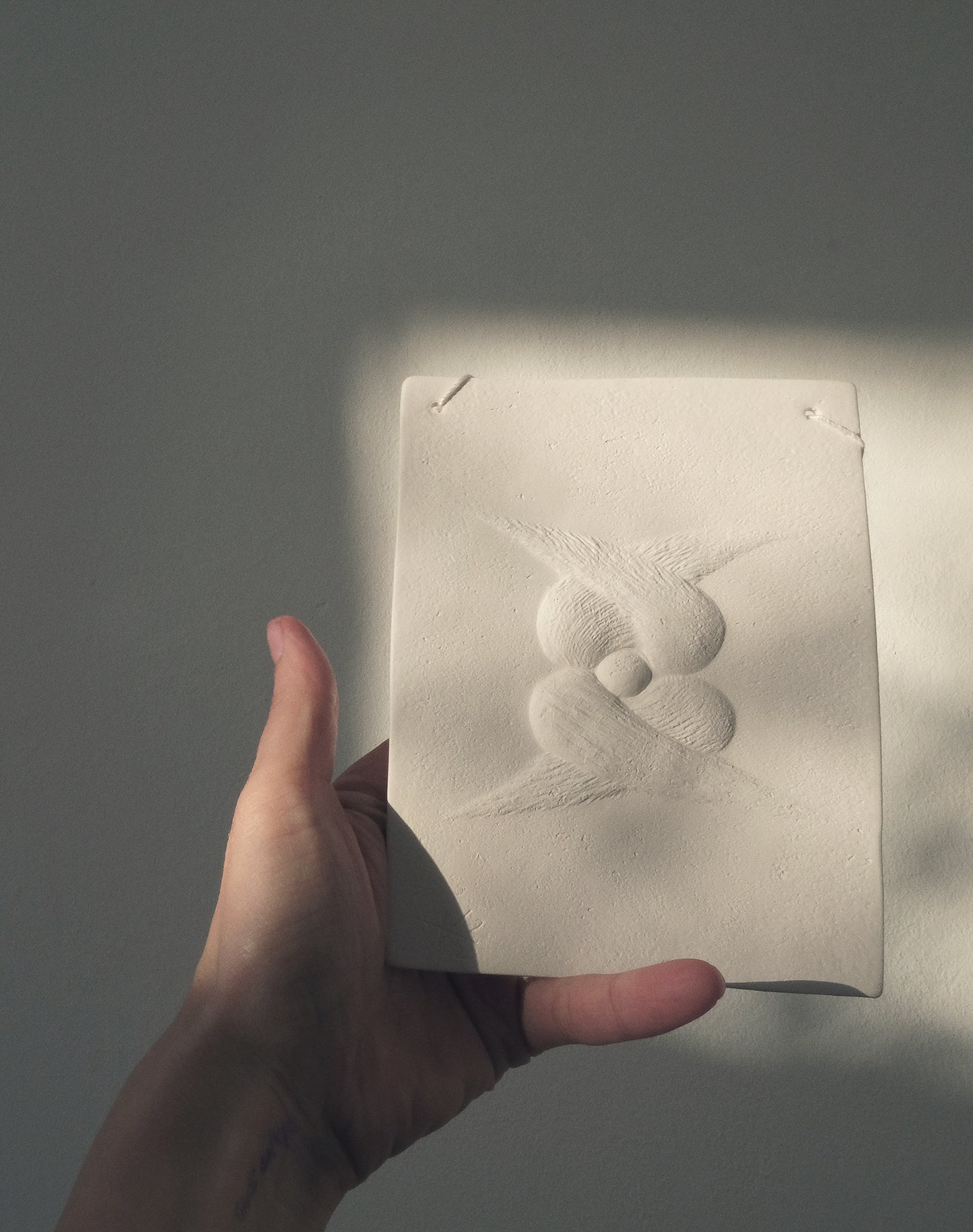 Ceramic Basorelief, Seraphim Collection