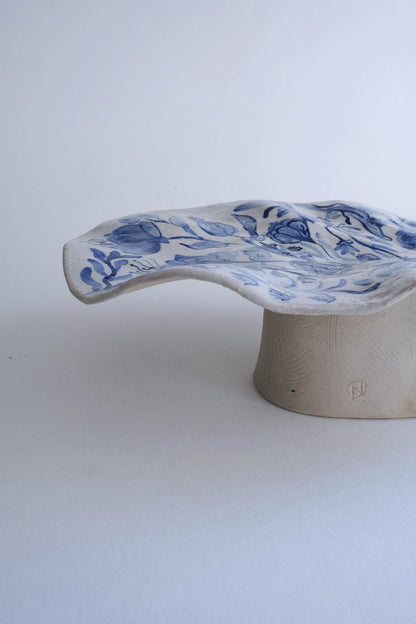 Roman Fruit Platter with wild flowers