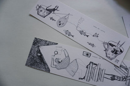 Book Sign, illustrated by hand