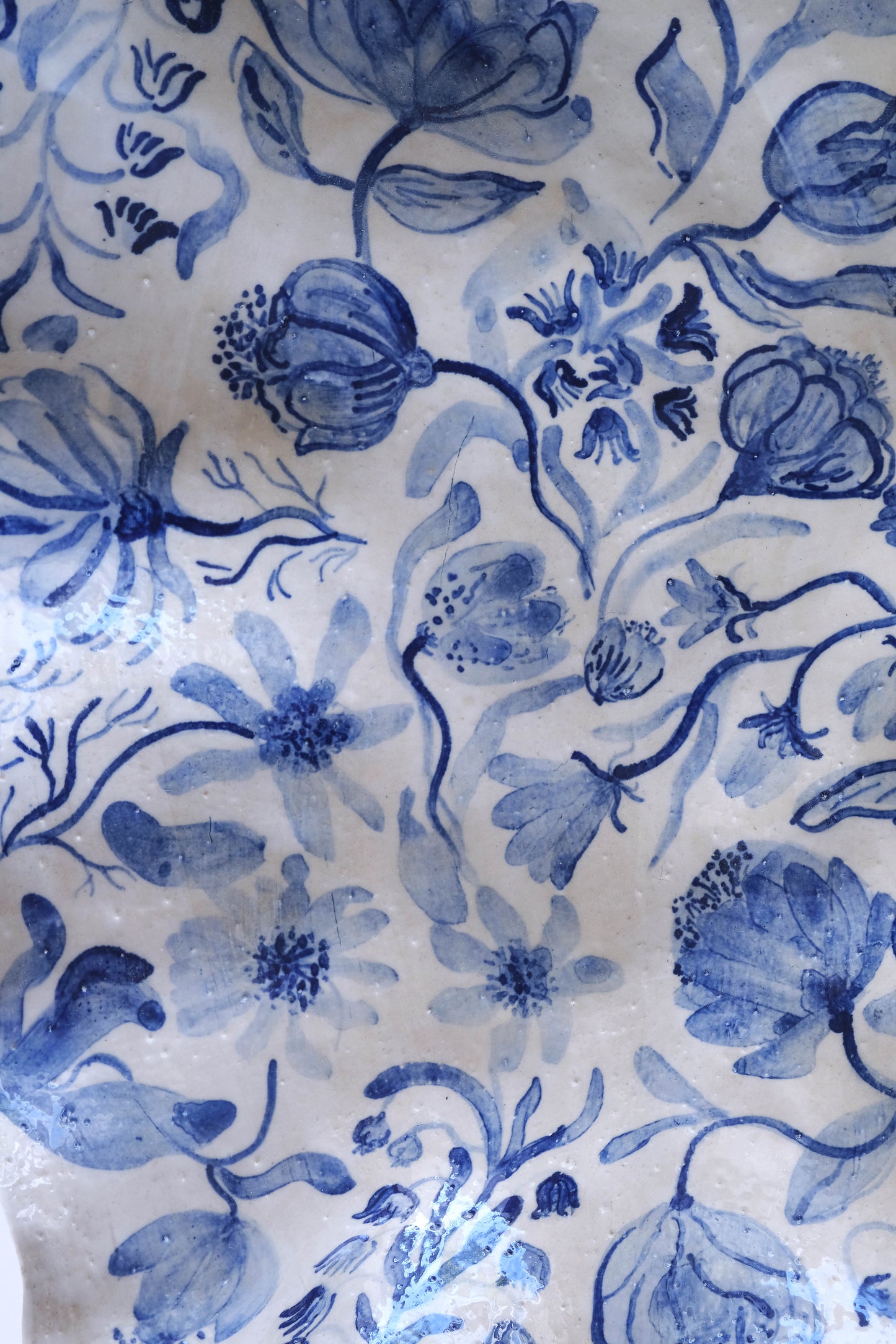 Roman Fruit Platter with wild flowers