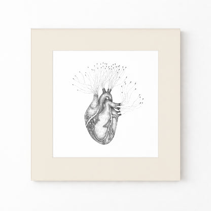 Heart Art Print, Tale ink Series