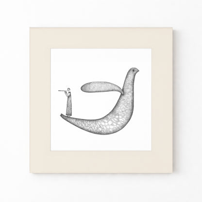 Bird Art Print, Tale ink Series