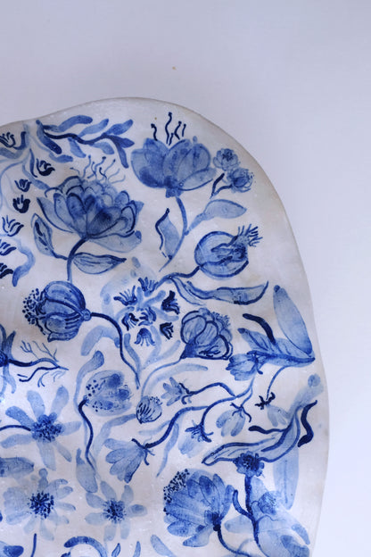 Roman Fruit Platter with wild flowers