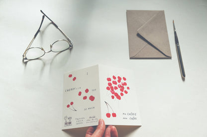 I Cherry’sh You So Much, A6, with Envelope