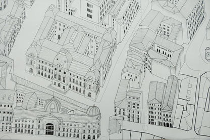 Illustrated Maps and Buildings