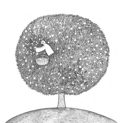 Tree Art Print, Tale ink Series