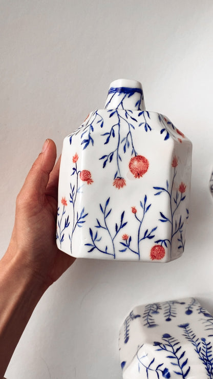 Spring Vase with Wild Flowers