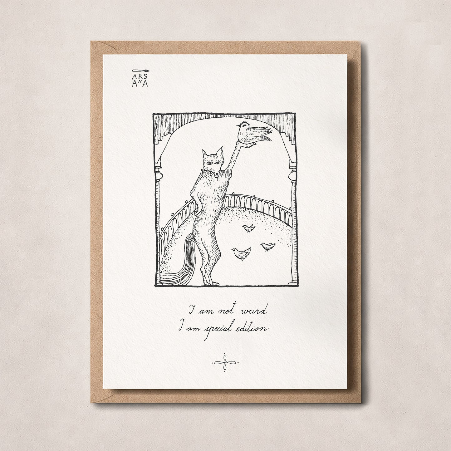 English Sayings Collection, Set of 24 Illustrated A6 Cards with Envelopes