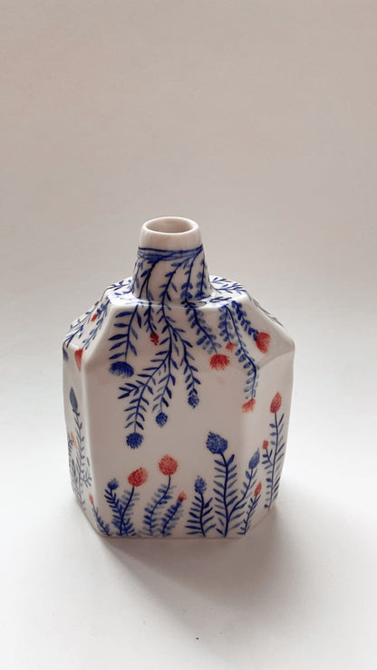 Spring Vase with Wild Flowers