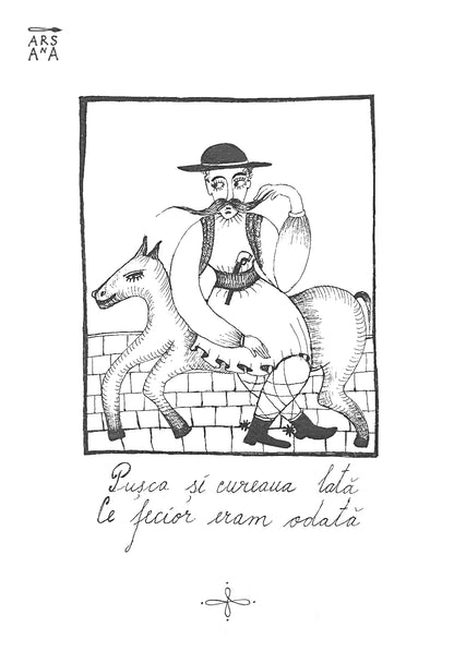Single Illustrated Postcard, Collection of Romanian Proverbs