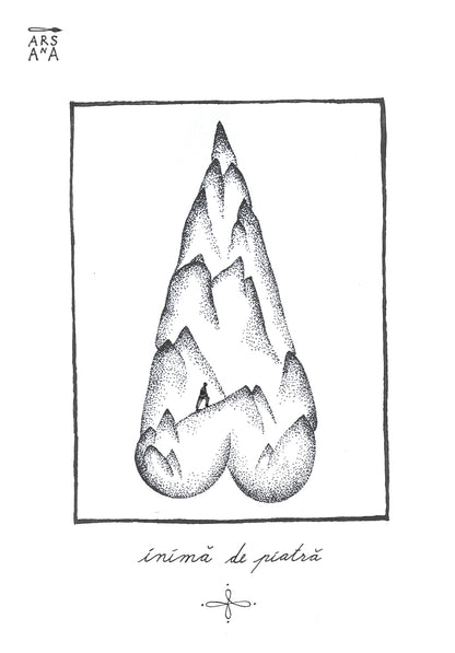 Single Illustrated Postcard, Collection of Romanian Proverbs