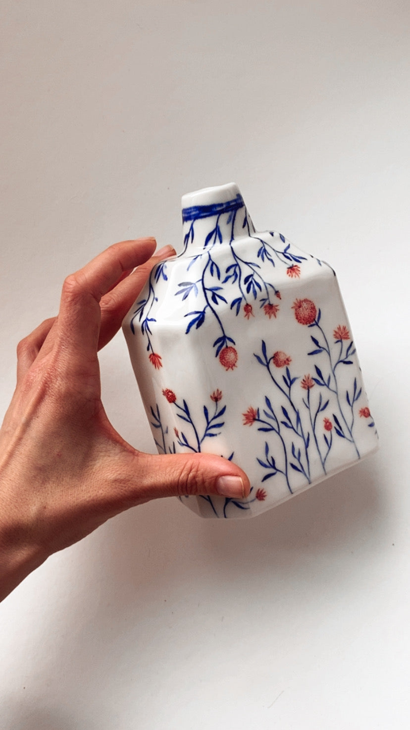 Spring Vase with Wild Flowers