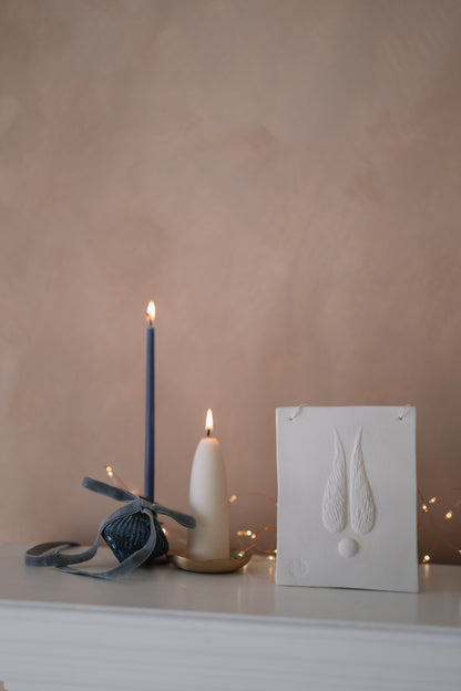 Ceramic Basorelief V, Noroc, Seraphim Collection