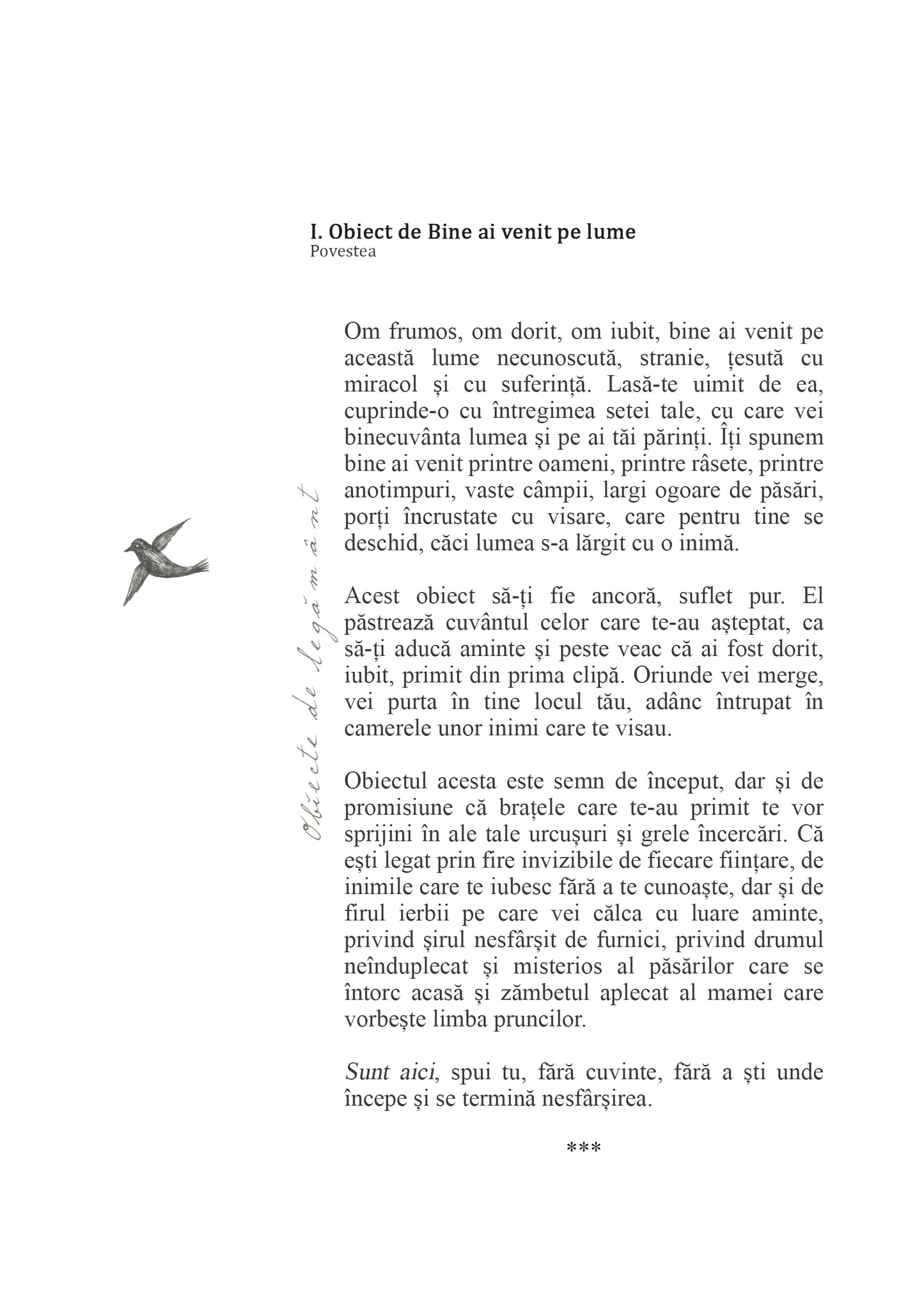 I. Object of Welcome to the World, Objects of Covenant Collection