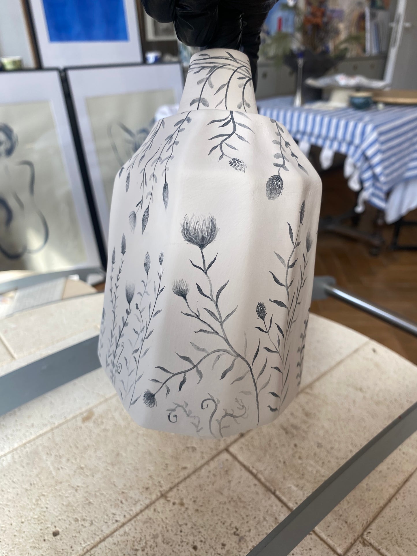 Spring Vase with Wild Flowers