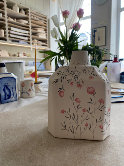 Spring Vase with Wild Flowers