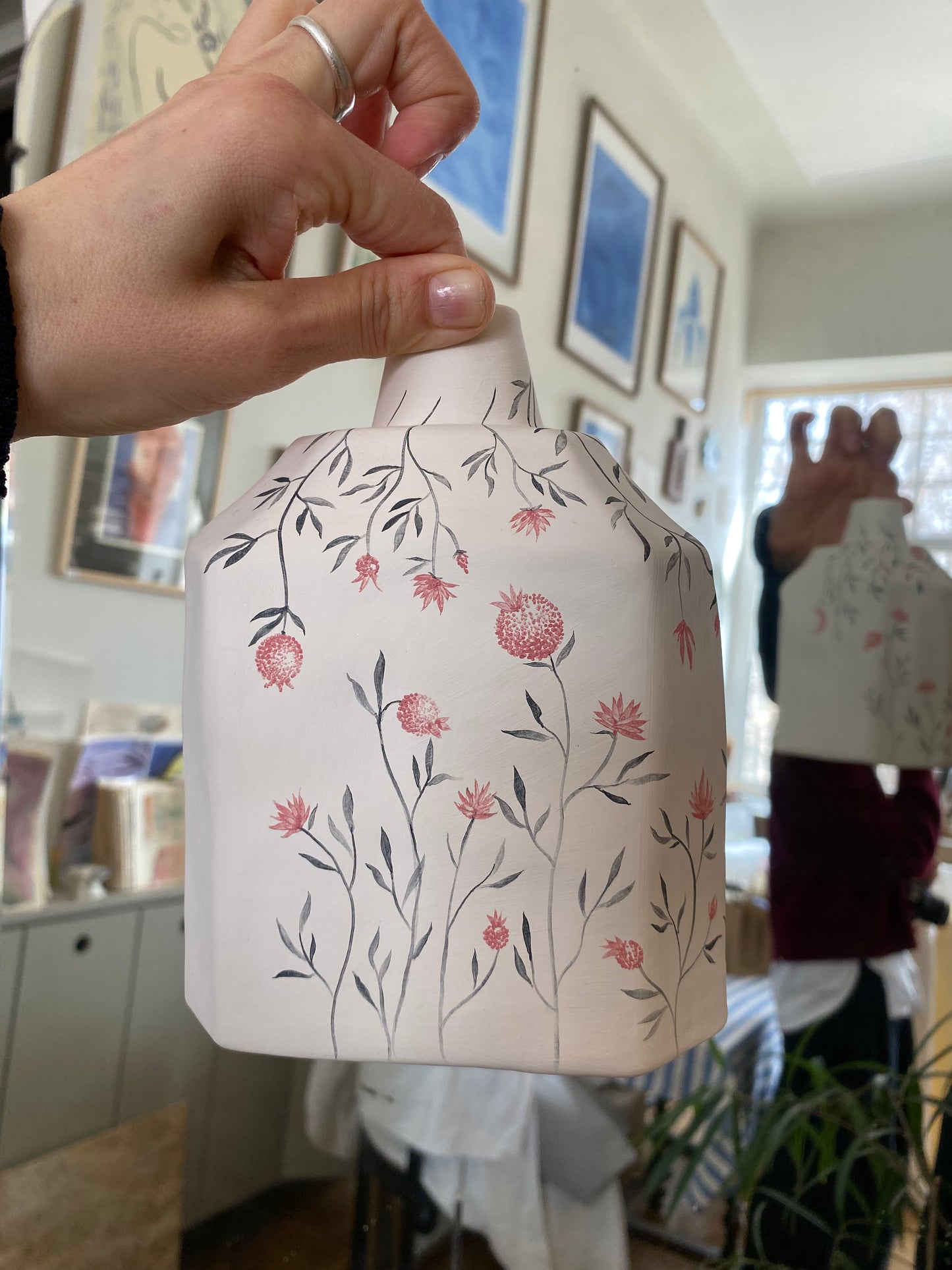 Spring Vase with Wild Flowers