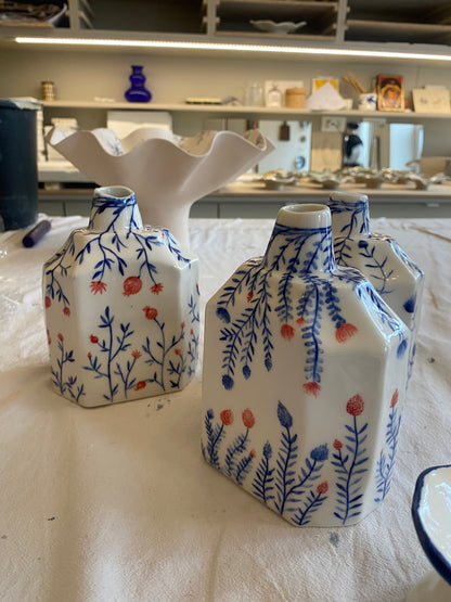 Spring Vase with Wild Flowers