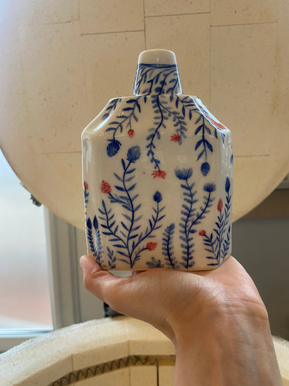 Spring Vase with Wild Flowers