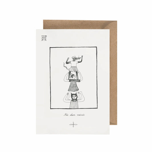 Mic dar voinic, Colecția Proverbe Românești Ilustrate