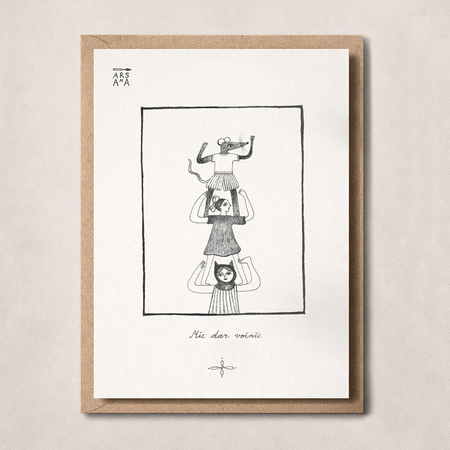 Mic dar voinic, Colecția Proverbe Românești Ilustrate