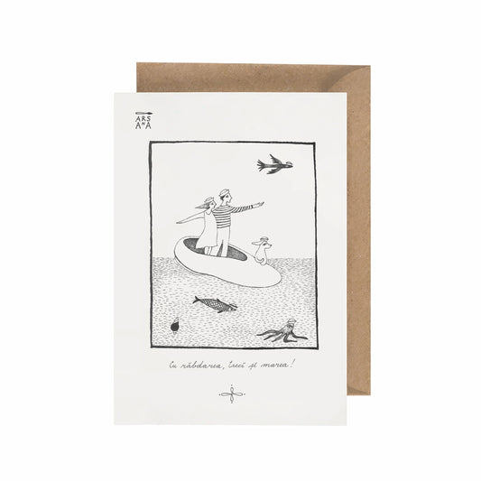 Cu răbdarea, treci și marea, Colecția Proverbe Românești Ilustrate