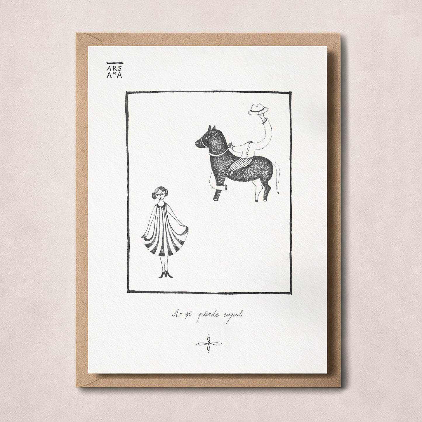 A-și pierde capul, Colecția Proverbe Românești Ilustrate