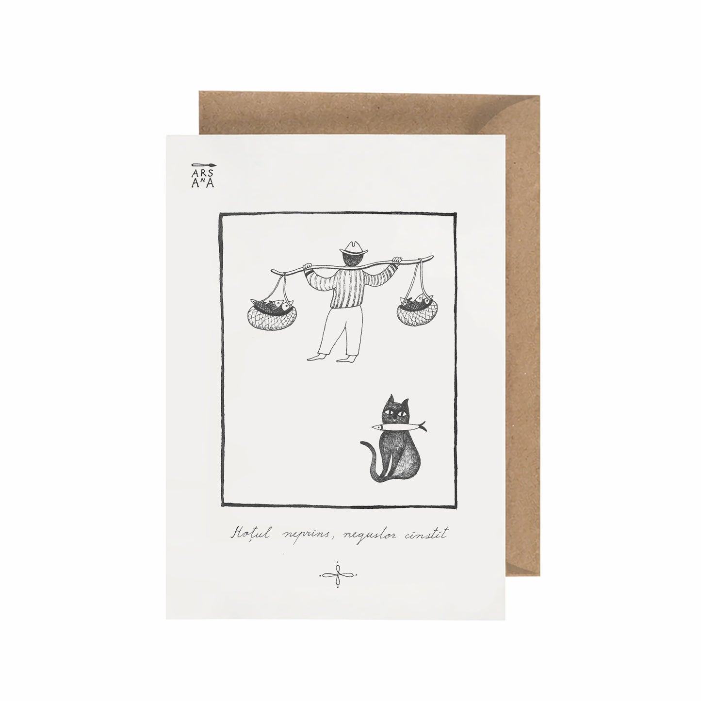 Hoțul neprins, negustor cinstit, Colecția Proverbe Românești Ilustrate