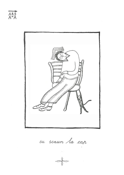 Cu scaun la cap, Colecția Proverbe Românești Ilustrate