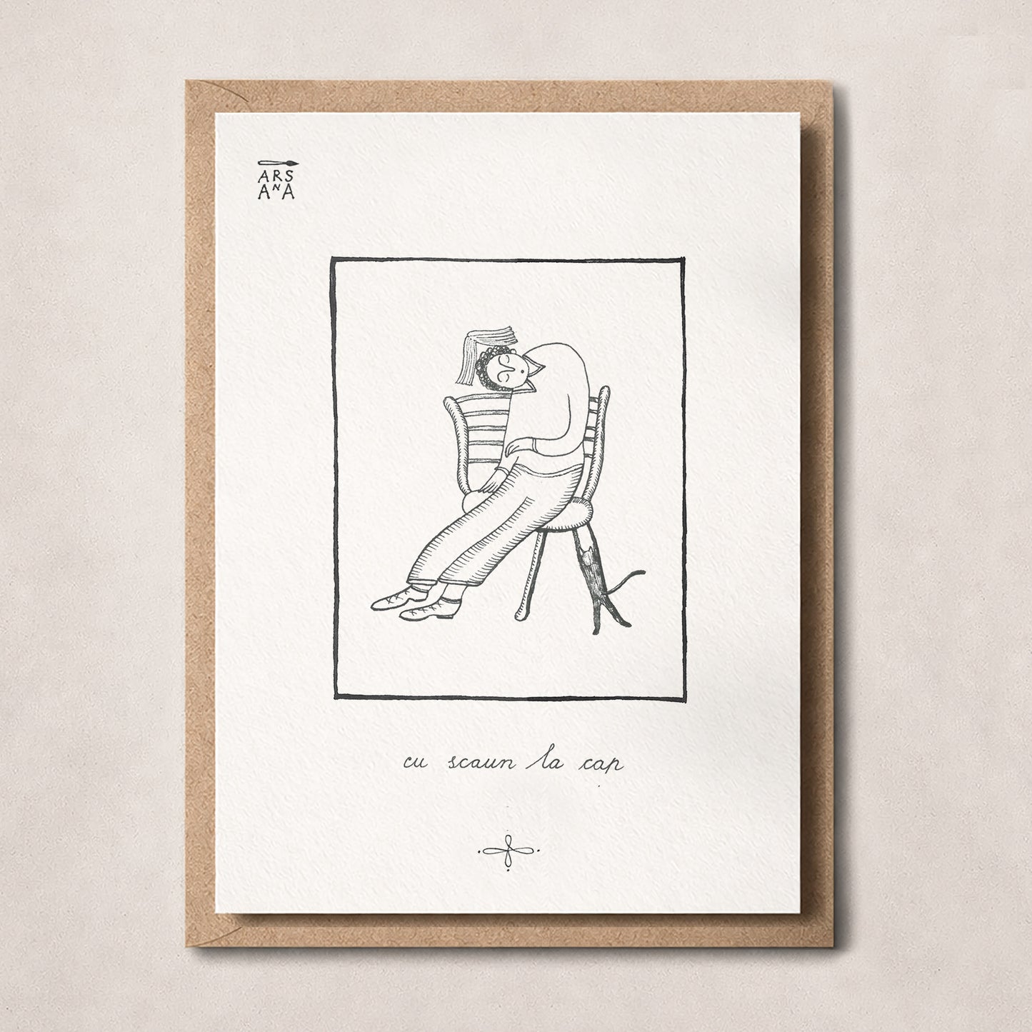 Cu scaun la cap, Colecția Proverbe Românești Ilustrate