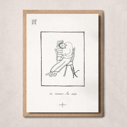 Cu scaun la cap, Colecția Proverbe Românești Ilustrate