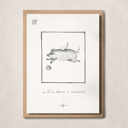 Nu tot ce zboară se mănâncă, Colecția Proverbe Românești Ilustrate