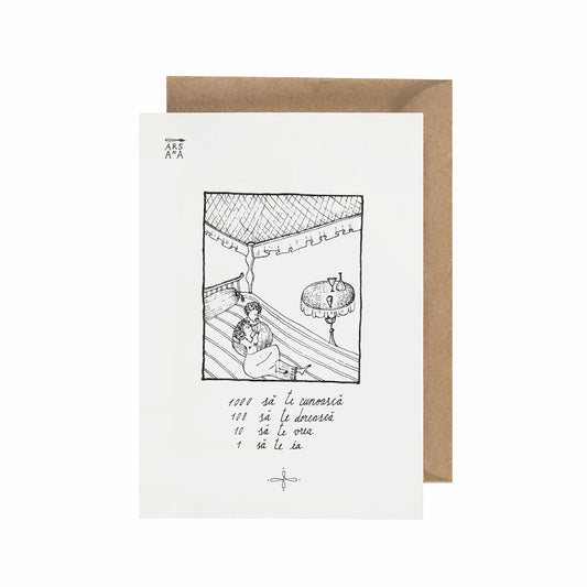 1000 să te cunoască, 100 să te dorească, 10 să te vrea, 1 să te ia, Colecția Proverbe Românești Ilustrate