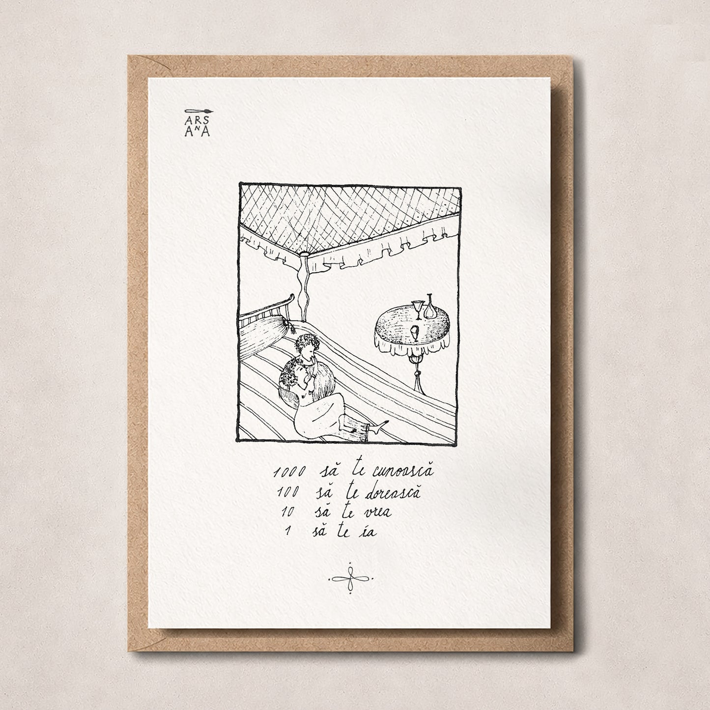 1000 să te cunoască, 100 să te dorească, 10 să te vrea, 1 să te ia, Colecția Proverbe Românești Ilustrate