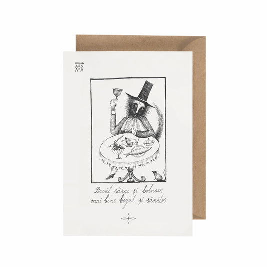 Decât sărac și bolnav, mai bine bogat și sănătos, Colecția Proverbe Românești Ilustrate