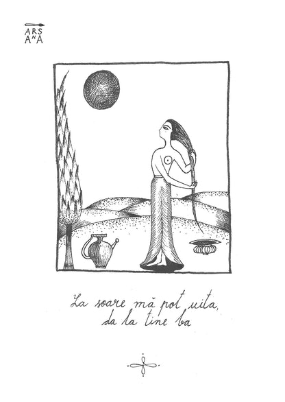 La soare mă pot uita, da la tine ba, Colecția Proverbe Românești Ilustrate