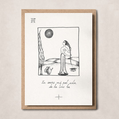 La soare mă pot uita, da la tine ba, Colecția Proverbe Românești Ilustrate