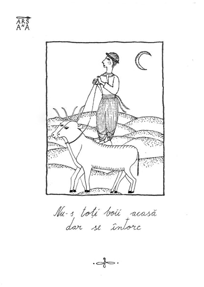 Nu-s toți boii acasă dar se întorc, Colecția Proverbe Românești Ilustrate