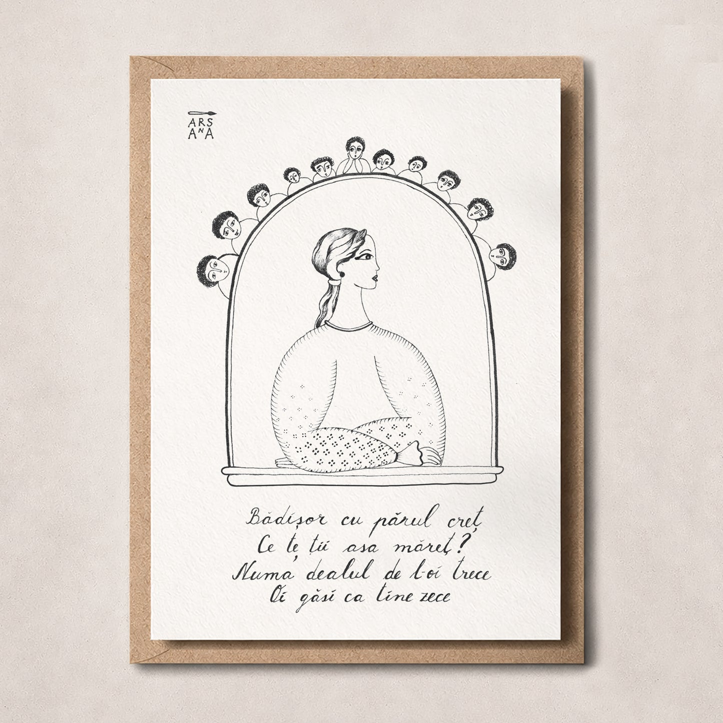 Bădișor cu părul creț Ce te ții așa măreț? Numa dealul de l-oi trece Oi găsi ca tine zece, Colecția Proverbe Românești Ilustrate