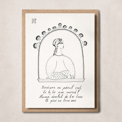 Bădișor cu părul creț Ce te ții așa măreț? Numa dealul de l-oi trece Oi găsi ca tine zece, Colecția Proverbe Românești Ilustrate