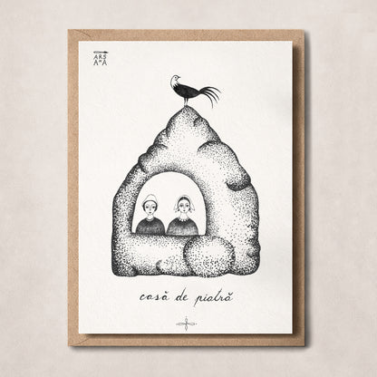 Casă de piatră, Colecția Proverbe Românești Ilustrate