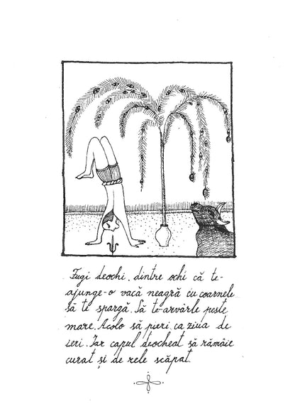 Fugi deochi, dintre ochi, Colecția Proverbe Românești Ilustrate